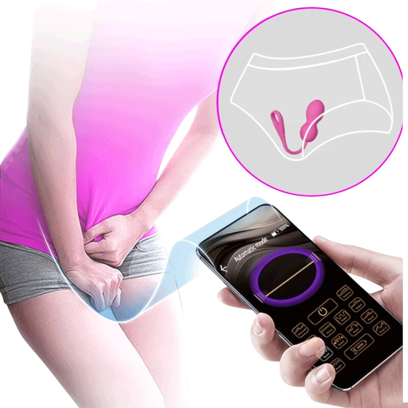 Kegel μπάλες από σιλικόνη σε ροζ χρώμα, μήκους 22 εκ. και μέγιστης διαμέτρου 3,2 εκ.
