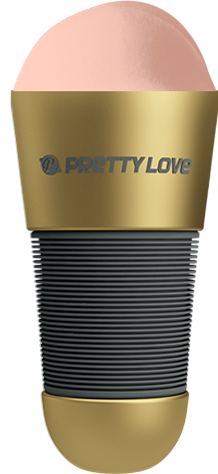 Αυνανιστήρι κόλπου από tpe σε φυσικό χρώμα, μήκους 20,5 εκ. και μέγιστης διαμέτρου 8,6 εκ.