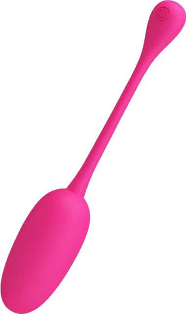 Δονούμενο αυγό από σιλικόνη σε ροζ χρώμα, μήκους 18,6 εκ. και μέγιστης διαμέτρου 3,4 εκ.