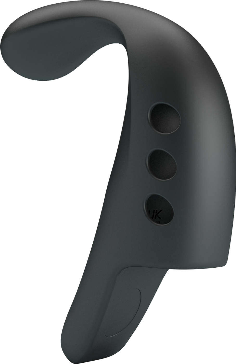 Layon δονητής από σιλικόνη σε μαύρο χρώμα