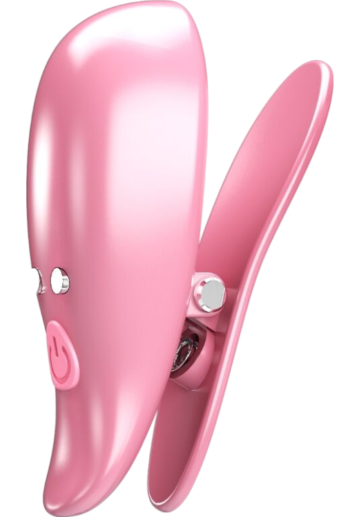 Σφιγκτήρες θηλών από abs σε ροζ χρώμα, μήκους 5,1 εκ.