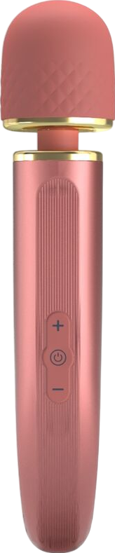 Δονητής μασάζ από σιλικόνη σε ροζ χρώμα, μήκους 29 εκ. και μέγιστης διαμέτρου 5,8 εκ.