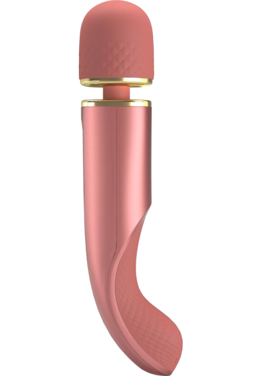 Δονητής μασάζ από σιλικόνη σε ροζ χρώμα, μήκους 29 εκ. και μέγιστης διαμέτρου 5,8 εκ.