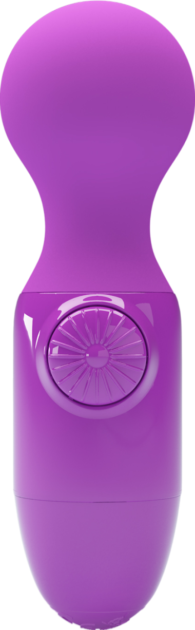 Δονητής μασάζ από σιλικόνη σε μοβ χρώμα, μήκους 12 εκ. και μέγιστης διαμέτρου 3,8 εκ.