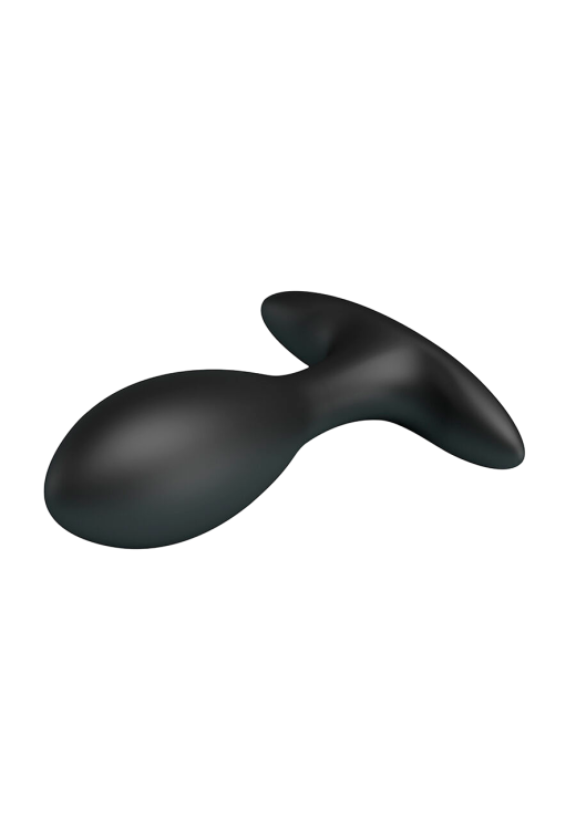 Πρωκτική σφήνα από σιλικόνη σε μαύρο χρώμα, μήκους 11 εκ.