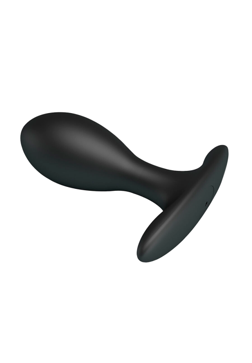 Πρωκτική σφήνα από σιλικόνη σε μαύρο χρώμα, μήκους 11 εκ.