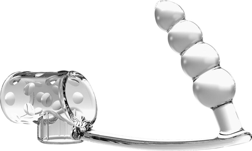 Κάλλυμα πέους από tpe σε διάφανο χρώμα