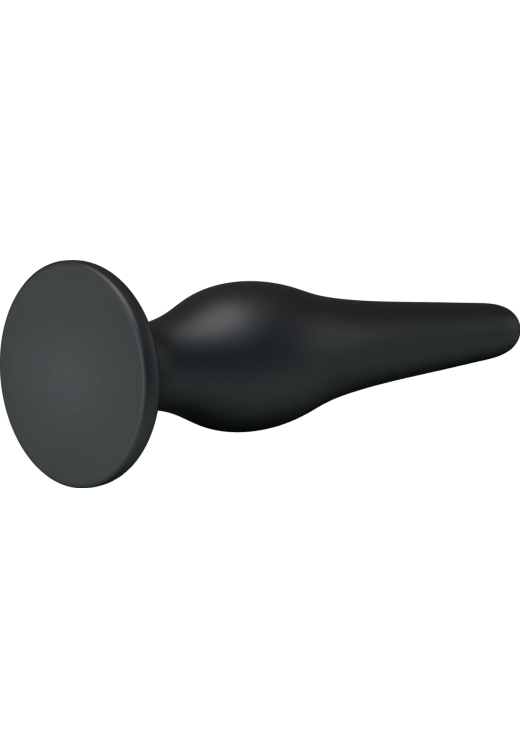Σετ πρωκτικές σφήνες από σιλικόνη σε μαύρο χρώμα