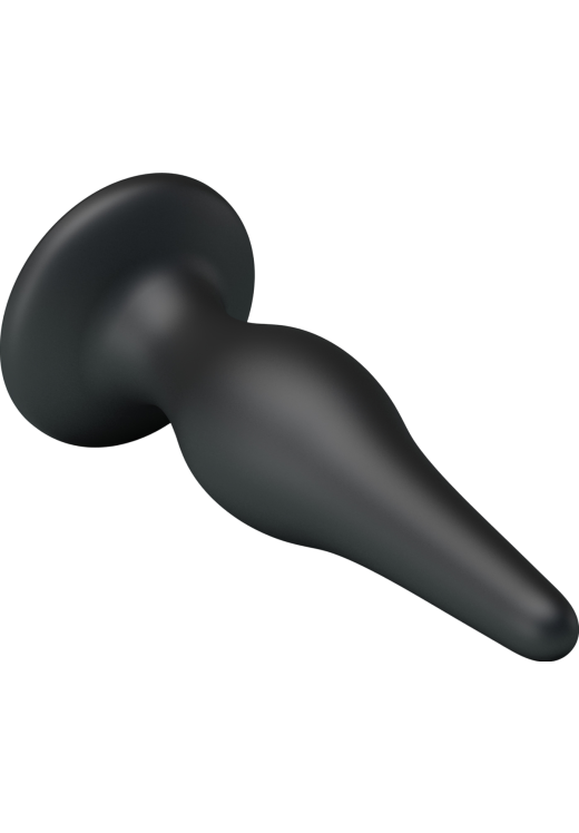 Σετ πρωκτικές σφήνες από σιλικόνη σε μαύρο χρώμα