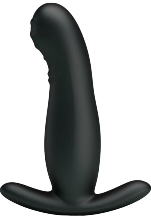 Δονούμενη σφήνα από σιλικόνη σε μαύρο χρώμα, μήκους 12,7 εκ. και μέγιστης διαμέτρου 3 εκ.