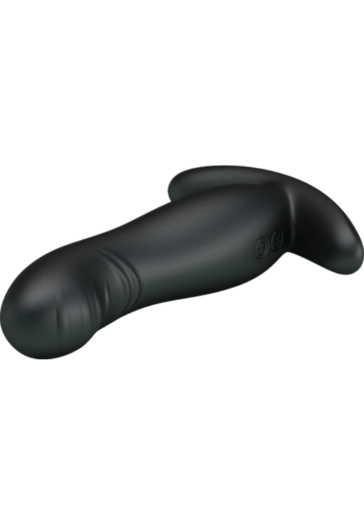 Δονούμενη σφήνα από σιλικόνη σε μαύρο χρώμα, μήκους 12,7 εκ. και μέγιστης διαμέτρου 3 εκ.