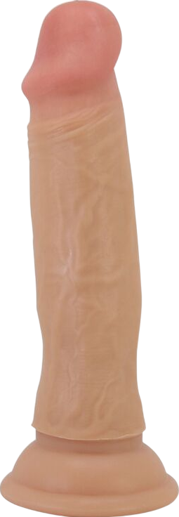 Ομοίωμα πέους από tpr σε φυσικό χρώμα, μήκους 18,4 εκ. και μέγιστης διαμέτρου 4,2 εκ.