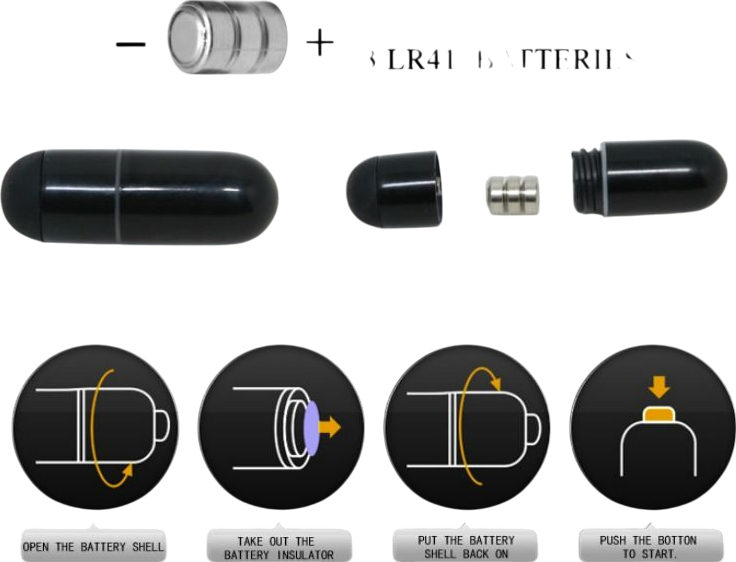 Δονούμενο δαχτυλίδι από σιλικόνη σε διάφανο χρώμα, μέγιστης διαμέτρου 2,5 εκ.