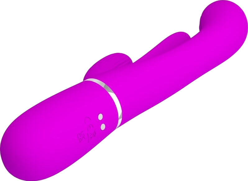 Rabbit δονητής από σιλικόνη σε ροζ χρώμα, μήκους 22,2 εκ. και μέγιστης διαμέτρου 3,3 εκ.