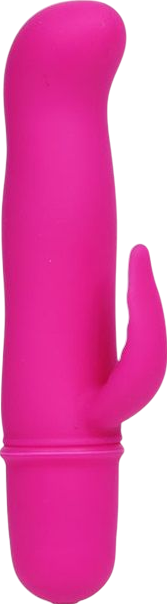 Rabbit δονητής από σιλικόνη σε λιλά χρώμα, μήκους 12,7 εκ. και μέγιστης διαμέτρου 2,4 εκ.