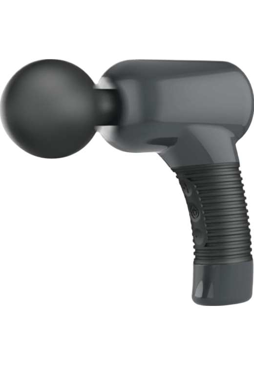 Δονητής μασάζ από σιλικόνη σε μαύρο χρώμα, μήκους 19,9 εκ. και μέγιστης διαμέτρου 3,5 εκ.