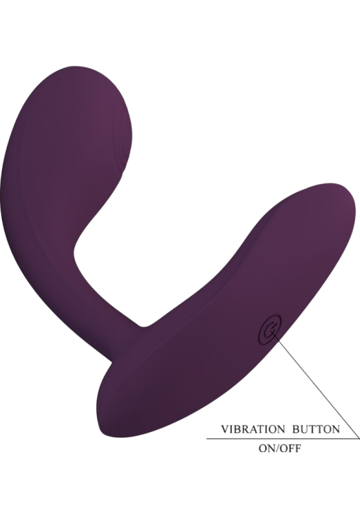 Δονητής σημείου g από σιλικόνη σε λιλά χρώμα, μήκους 10,8 εκ. και μέγιστης διαμέτρου 3,2 εκ.