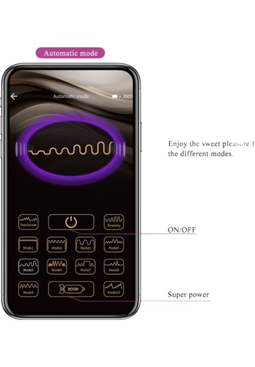 Kegel μπάλες από σιλικόνη σε μοβ χρώμα, μήκους 22 εκ. και μέγιστης διαμέτρου 3,2 εκ.