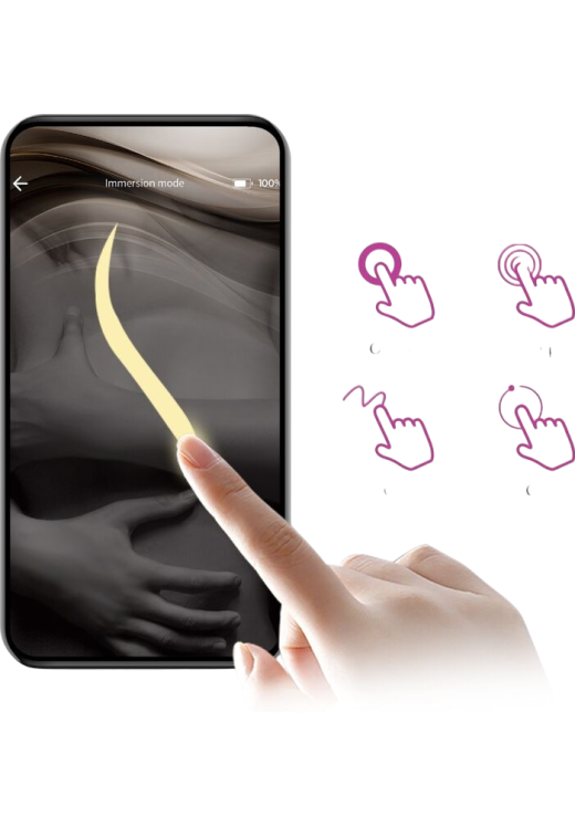 Τηλεχειριζόμενο αυγό από σιλικόνη σε λιλά χρώμα, μήκους 18 εκ. και μέγιστης διαμέτρου 3 εκ.