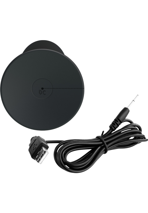 Δονούμενη σφήνα από σιλικόνη σε μαύρο χρώμα, μήκους 11 εκ. και μέγιστης διαμέτρου 3 εκ. με τηλεχειριζόμενο χειρισμό