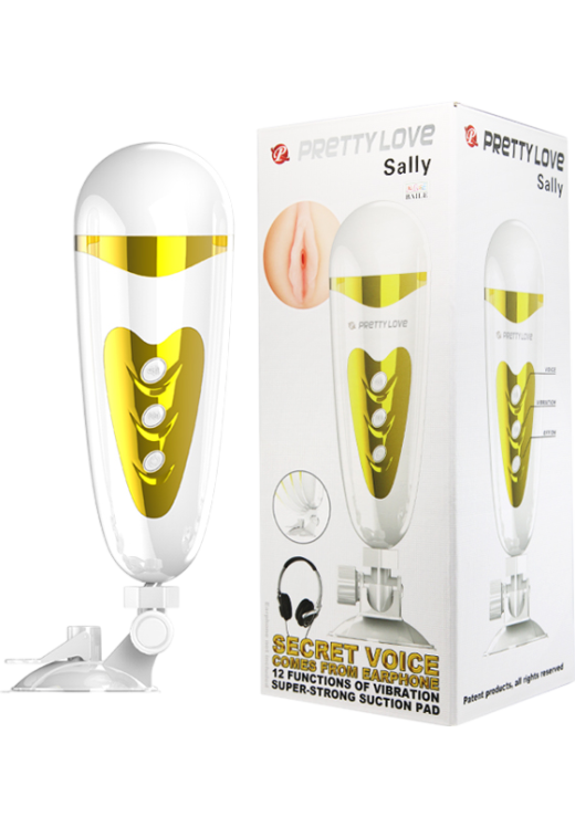 Αυνανιστήρι κόλπου από tpe σε φυσικό χρώμα, μήκους 23 εκ. και μέγιστης διαμέτρου 8 εκ.