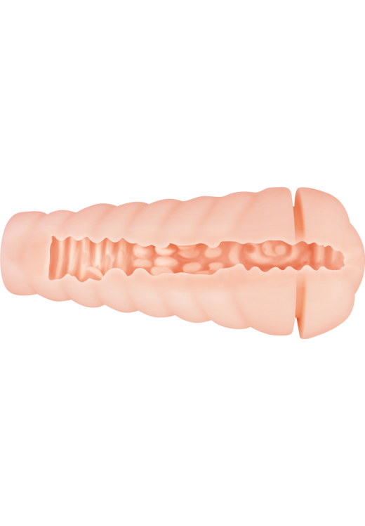 Αυνανιστήρι κόλπου από tpe σε φυσικό χρώμα, μήκους 23 εκ. και μέγιστης διαμέτρου 8 εκ.