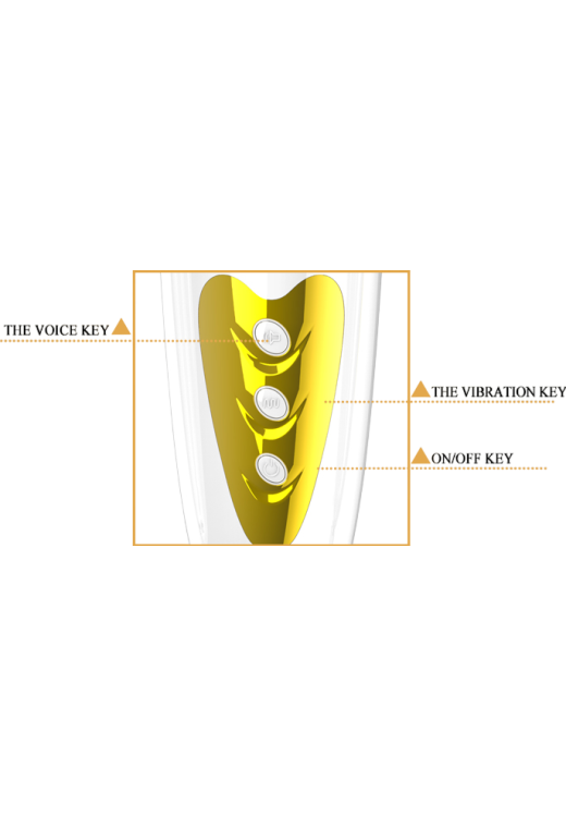 Αυνανιστήρι κόλπου από tpe σε φυσικό χρώμα, μήκους 23 εκ. και μέγιστης διαμέτρου 8 εκ.