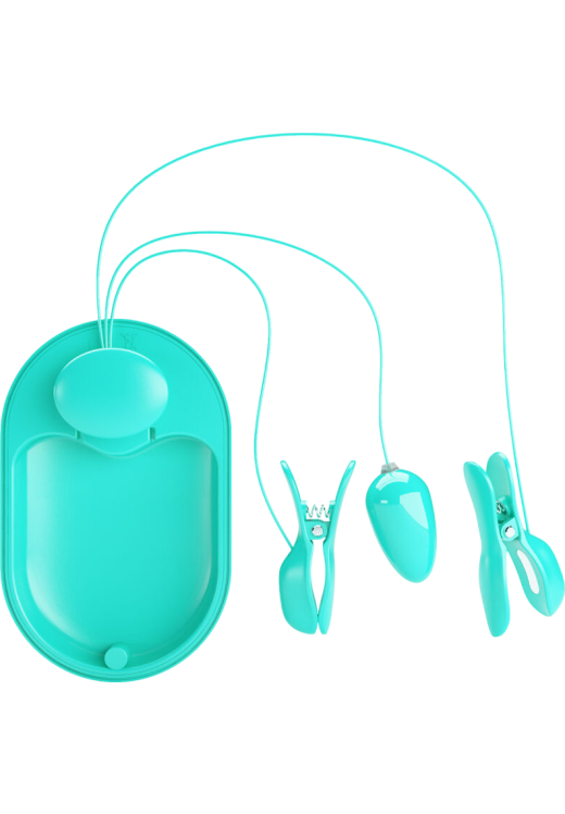 Σφιγκτήρες από σιλικόνη σε μπλέ χρώμα, μήκους 11 εκ. και μέγιστης διαμέτρου 7 εκ.