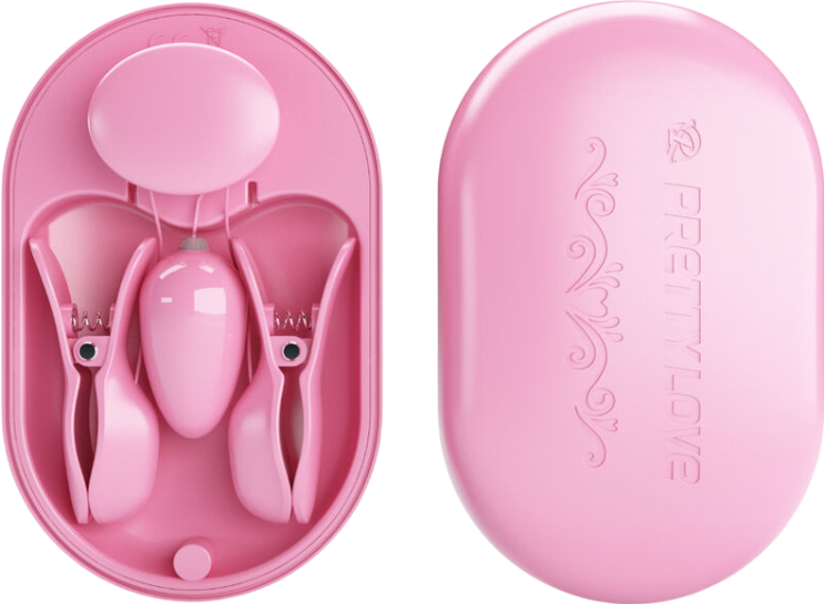 Σφιγκτήρες από σιλικόνη σε ροζ χρώμα, μήκους 11 εκ. και μέγιστης διαμέτρου 7 εκ.