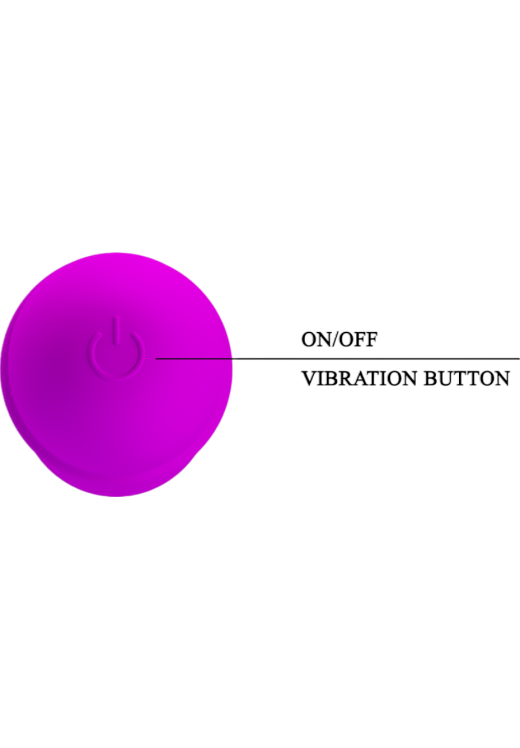 Μίνι δονητής από σιλικόνη σε μοβ χρώμα, μήκους 12 εκ. και μέγιστης διαμέτρου 2 εκ.