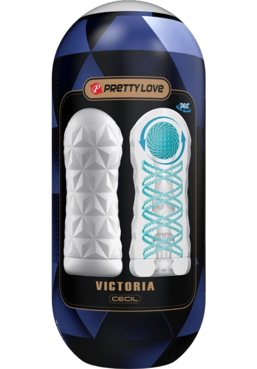 Αυνανιστήρι από tpr σε λευκό χρώμα, μήκους 15 εκ. και μέγιστης διαμέτρου 6,3 εκ.