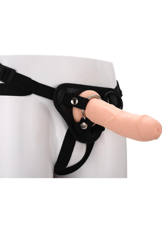 Στραπόν από σιλικόνη σε φυσικό χρώμα, μήκους 21 εκ. και μέγιστης διαμέτρου 4,5 εκ.