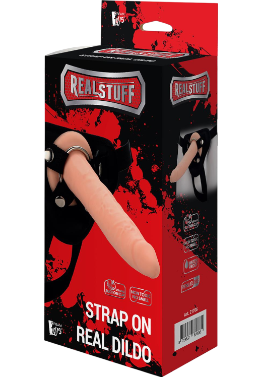 Στραπόν από σιλικόνη σε φυσικό χρώμα, μήκους 20 εκ. και μέγιστης διαμέτρου 4 εκ.