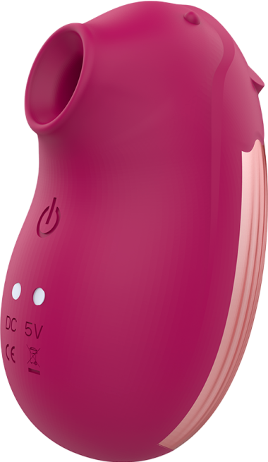 Παλμικός δονητής από σιλικόνη σε ροζ χρώμα