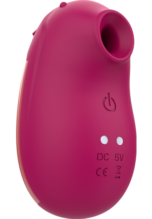 Παλμικός δονητής από σιλικόνη σε ροζ χρώμα