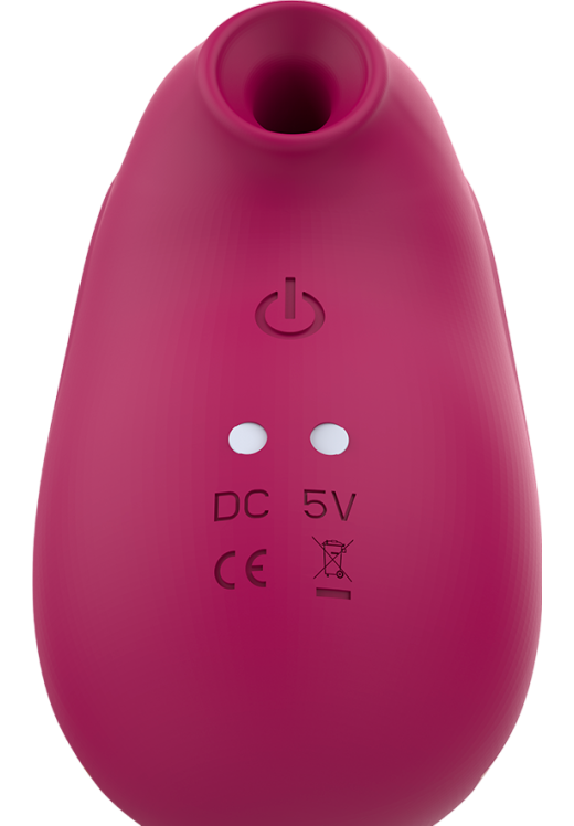Παλμικός δονητής από σιλικόνη σε ροζ χρώμα
