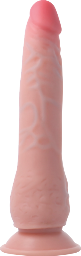 Ομοίωμα πέους από tpe σε φυσικό χρώμα, μήκους 21,5 εκ. και μέγιστης διαμέτρου 4,4 εκ.