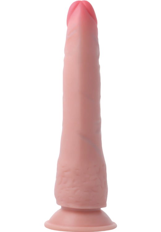 Ομοίωμα πέους από tpe σε φυσικό χρώμα, μήκους 21,5 εκ. και μέγιστης διαμέτρου 4,4 εκ.