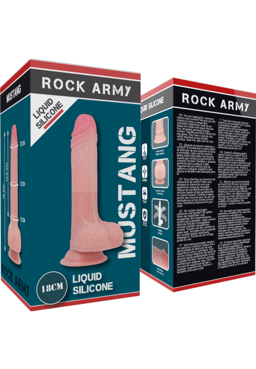 Ομοίωμα πέους από σιλικόνη σε φυσικό χρώμα, μήκους 18 εκ. και μέγιστης διαμέτρου 4,1 εκ.