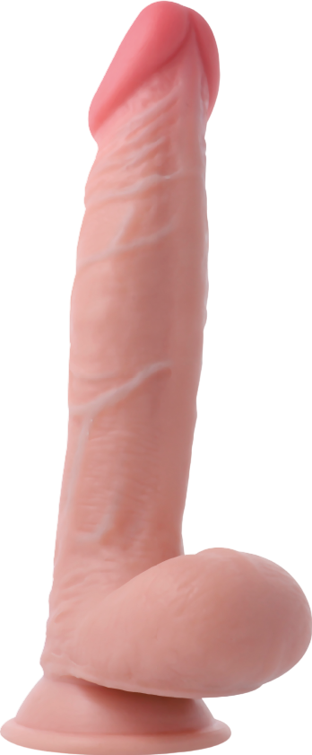 Xl ομοίωμα πέους από tpe σε φυσικό χρώμα, μήκους 24 εκ. και μέγιστης διαμέτρου 4,6 εκ.