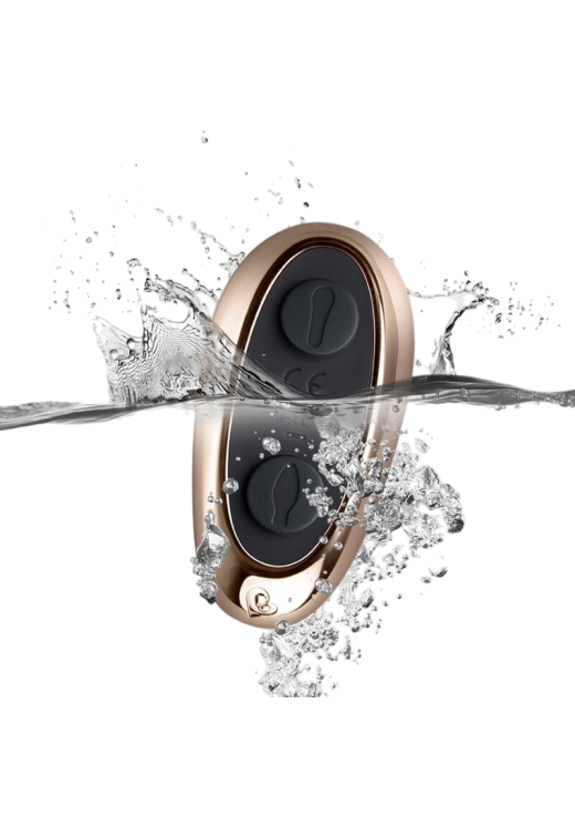 Δονούμενη σφήνα από σιλικόνη σε μαύρο χρώμα, μήκους 11,4 εκ. και μέγιστης διαμέτρου 4 εκ. με τηλεχειριζόμενο χειρισμό