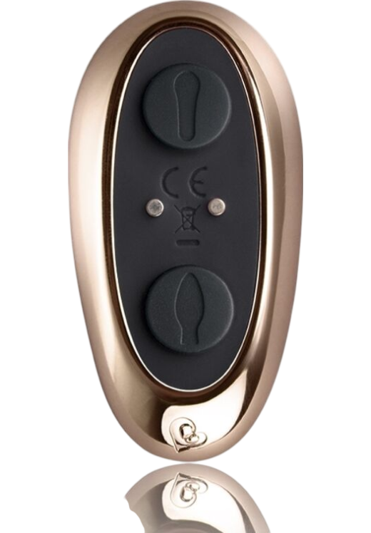 Δονούμενη σφήνα από σιλικόνη σε μαύρο χρώμα, μήκους 11,4 εκ. και μέγιστης διαμέτρου 4 εκ. με τηλεχειριζόμενο χειρισμό