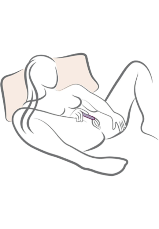 Μίνι δονητής από abs σε πράσινο χρώμα, μήκους 9 εκ. και μέγιστης διαμέτρου 1,8 εκ.