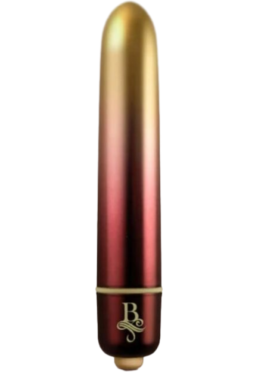 Μίνι δονητής από abs, μήκους 9 εκ. και μέγιστης διαμέτρου 1,8 εκ.