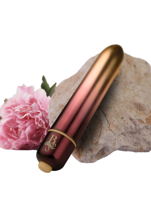 Μίνι δονητής από abs, μήκους 9 εκ. και μέγιστης διαμέτρου 1,8 εκ.