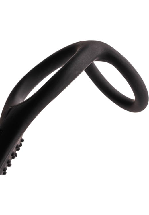 Σφήνα προστάτη από σιλικόνη σε μαύρο χρώμα, μήκους 13 εκ. και μέγιστης διαμέτρου 5,5 εκ.