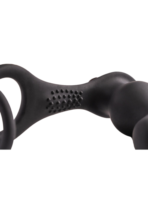 Σφήνα προστάτη από σιλικόνη σε μαύρο χρώμα, μήκους 13 εκ. και μέγιστης διαμέτρου 5,5 εκ.