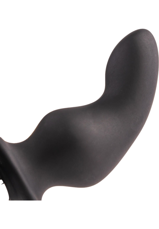 Σφήνα προστάτη από σιλικόνη σε μαύρο χρώμα, μήκους 13 εκ. και μέγιστης διαμέτρου 5,5 εκ.