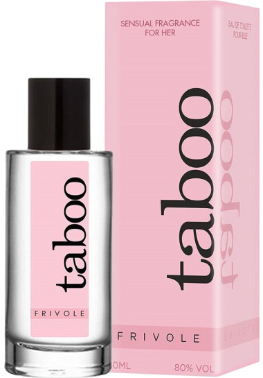 Taboo Frivole Sensual Fragance For Her 50ml Γυναικείο άρωμα φερομόνης με άρωμα γυναικείο σε συσκευασία 50 ml