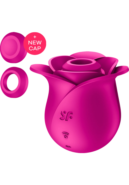 Κλειτοριδικός δονητής από σιλικόνη σε φούξια χρώμα